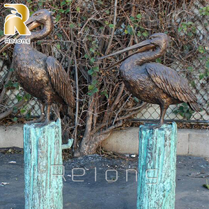 Statue de <span class=keywords><strong>Pelican</strong></span> en Bronze de grande taille, décor de parc extérieur, maison jardin, <span class=keywords><strong>à</strong></span> <span class=keywords><strong>vendre</strong></span> - Product Image 5