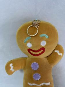 Vente en gros usine : Poupée Bonhomme en pain d'épices créative, jouet en peluche apaisant en forme <span class=keywords><strong>de</strong></span> biscuit pour filles, cadeaux <span class=keywords><strong>de</strong></span> Noël - Product Image 4