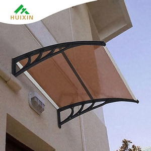 Chất lượng cao Sun <span class=keywords><strong>Shade</strong></span> mưa bảo vệ Polycarbonate nhôm dù để che nắng cửa và cửa sổ gắn mái hiên - Product Image 4