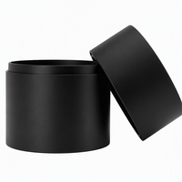Boîtes cylindriques rigides OEM avec revêtement UV couleur et bronzage pour cosmétiques, parfums, huiles essentielles et emballages cadeaux de luxe
