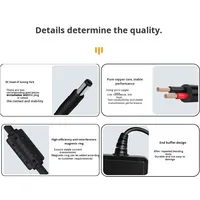 Adaptateur secteur universel 24V 2A, prise standard britannique, certifié 3C, haute qualité, écran LCD, montage mural, 48W, origine CN GUA