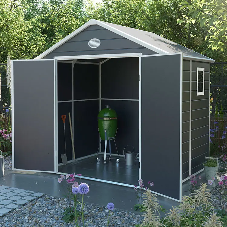 2020モデルガーデン屋外ツール小屋プラスチックハウス収納