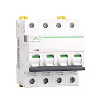 Interruptor Automático en Miniatura Acti 9 Serie IC65N Curva C 4P 50A A9F18450