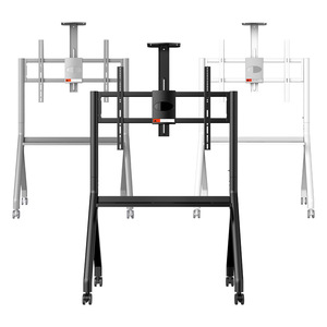 Universal <strong>Floor</strong> Mounted Rotating <strong>TV</strong> <strong>Stand</strong> 32-70 Inches FD1700 Adjustable Height <strong>TV</strong> Carts - Product Image 6