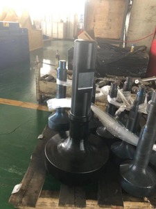 Ciseau hydraulique en forme de <span class=keywords><strong>croix</strong></span>, à tête plate conique, type H, pour poteaux, modèle 42Cr, en acier - Product Image 3