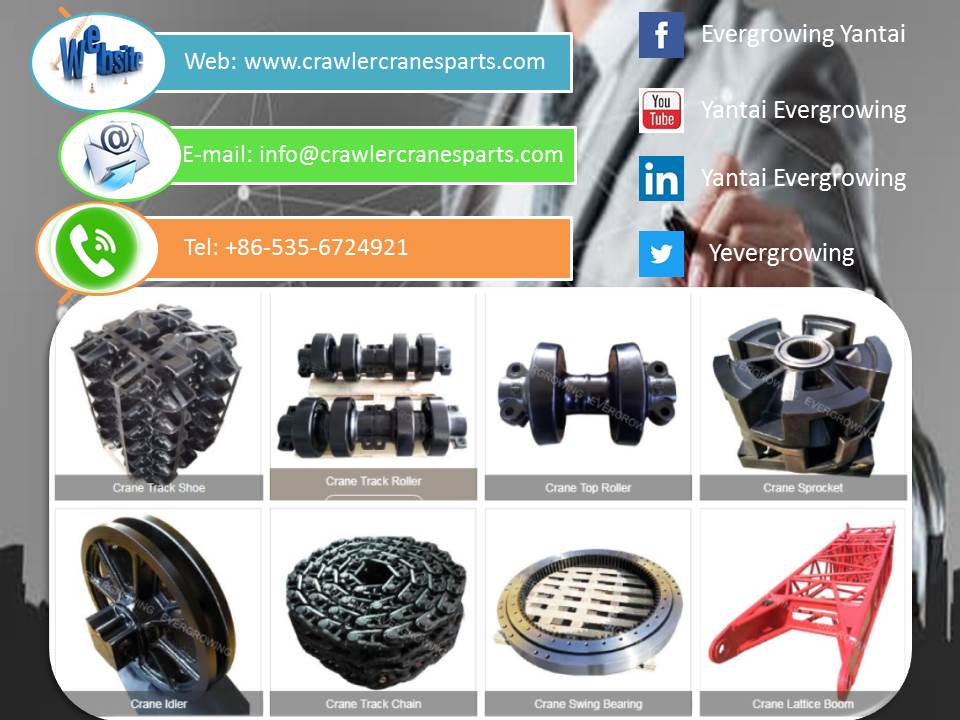 小物 chanky Steel Track Shoe Link for 50 Ton KH180-3 Crawler Crane