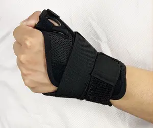 医用腕托矫形腕支撑可调式氯丁橡胶重量提升腕手拇指支具用于腕管