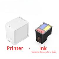MHT-WG01 mesin cetak tato sementara, mesin tato Mini Diy Printer Inkjet portabel Printer nirkabel Bluetooth Inkjet warna Patter
