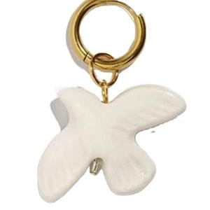 Alixpress Vente en gros transfrontalière directe usine : Perles en céramique en vrac pour bracelets DIY à perles, bijoux motif pigeon, pendentifs et breloques de mode - Product Image 6