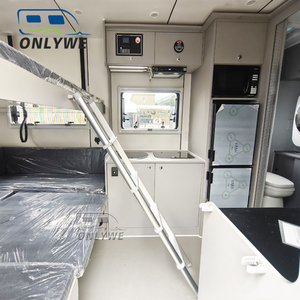 ONLYWE 4x4 Consommation Économique, Boîte de <span class=keywords><strong>Camping</strong></span>-Car 4x4, Camion d'Expédition 6x6 <span class=keywords><strong>avec</strong></span> Salle de Bain Intégrée, <span class=keywords><strong>Camping</strong></span>-Car Coulissant pour Camion - Product Image 4