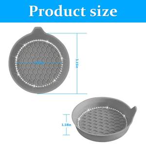 New Non-slip Water Cup Pad <strong>Car</strong> Coaster Diamond Rhinestone Bling Decoration Anti-skid Rubber Cup Bottle Mat <strong>Accessories</strong> - Product Image 2