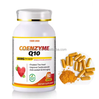 Ausreson OEM Coenzyme Q10 Capsules hydrosolubles Complément alimentaire Coenzyme Q10 400mg Capsules pour le soutien de la santé cardiaque