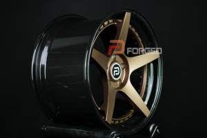 Jantes en alliage forgé 2 pièces personnalisées pour <span class=keywords><strong>Porsche</strong></span> 911 Carrera 4S GT3 Bugatti Veyron Chiron BMW M3 Dodge Hellcat Audi RS E-tron GT - Product Image 3