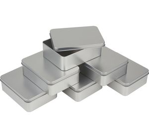 Custom Printed Rectangle Candy <strong>Tin</strong> Food Grade Tinplate Packaging Box Cookie Biscuit <strong>Chocolate</strong> Container Reusable Metal Gift <strong>Tin</strong> - Product Image 2