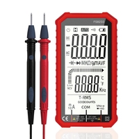 Multimètre numérique portable à grand écran FS8233 avec protection contre les surintensités, mesure de la capacité, de la tension et du courant