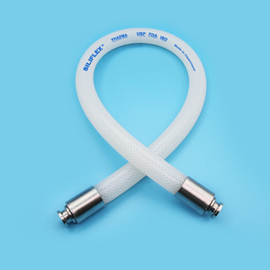 Tuyau en silicone transparent non toxique, renforcé et tressé, pour bière et lait, avec traitement au platine - Product Image 3