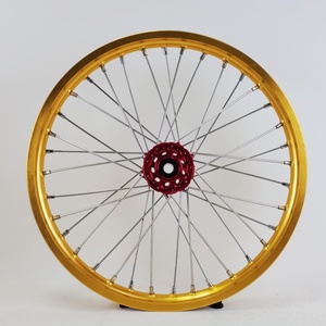 Offre Spéciale pour <span class=keywords><strong>CRF</strong></span> <span class=keywords><strong>450</strong></span> 2017 avant 21*1.6 arrière 19*1.85 36 trous rayons jeu de roues - Product Image 6