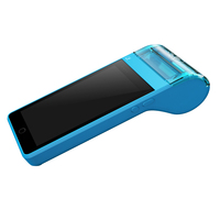 Mesin POS Genggam 5,5 Inci Android Mobile POS Terminal dengan Printer Struk Termal 58 mm dengan Harga Murah