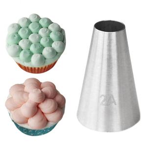 Douilles de pâtisserie pour gâteaux, 50 pièces 1M # 2A # 2D # 2F # 6B, buse de glaçage pour dessert, Fondant décor, fleur, confiserie, crème, Gadgets de cuisine - Product Image 2