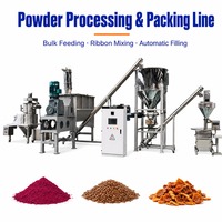Machine de mélange de poudre personnalisée pour la production de farine, ligne de remplissage, usine, industrie, commerce, vente en gros