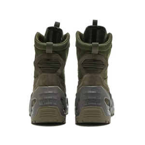 Botas de Senderismo Tácticas con Puntera de Acero, Duraderas e Impermeables, Parte Superior Sintética, Suela de Goma, para Hombre, Trekking al Aire Libre, Uso en Todas las Estaciones - Product Image 4