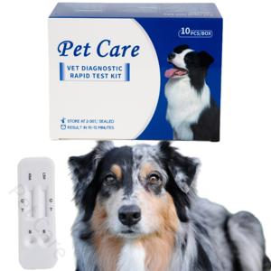Precio bajo sin MOQ canino veterinario animal uso mascota medicina rápida Ehrlichia/Anaplasma/Leishmania/Heartworm Combo Test - Product Image 3