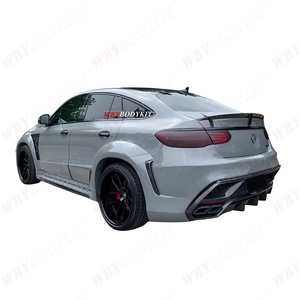 Pour la mise à niveau Mercedes-Benz GLE coupé Kits de carrosserie Pare-chocs avant Pare-chocs arrière Jupe latérale Ailes arrière avant Spoiler Aile Porte de voiture - Product Image 4