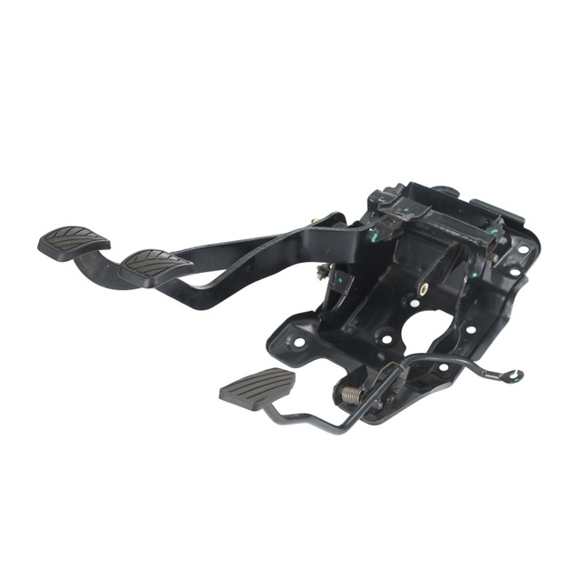 OEM Customized Iron Three-pedal Integrated Truck Pedal Accessories for Sightseeing Bus Car-High Quality Black