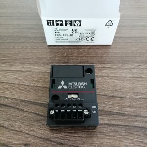 บอร์ดสื่อสารแบบอนุกรม Mitsubishi FX5-485-BD MELSEC IQ-F RS-485/RS-422, ระยะ 50 เมตร, ความเร็ว 115200bps, ขั้วต่อแบบยุโรป, DC, 20mA - Product Image 1