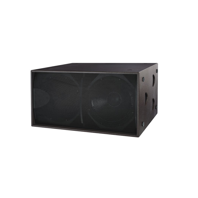 Hipower Dual 18" Subwoofer Speakers QGS-218 Professional Outdoor Stage System 1300W RMS 38-250Hz Frequency Response