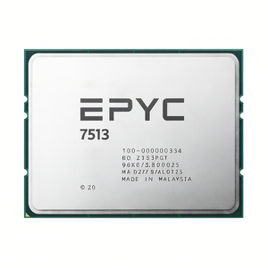 EPYC CPU 7513 7003 Series Zen 3 SP3 32 C / 64 T 2.6 GHz TO 3.65 GHz 128MB 200W For Server virtualization databases data analysis - Product Image 1
