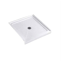 Domo Moderne – Bac de douche antidérapant certifié SMC/FRP de haute qualité pour hôtels et commerces, 1200x900mm, facile à installer