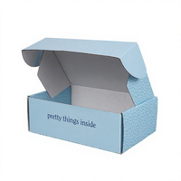 Boîte d'expédition pour avions personnalisée en gros, boîte d'emballage en carton ondulé avec logo imprimé sur mesure, fournisseur d'usine OEM en carton recyclé