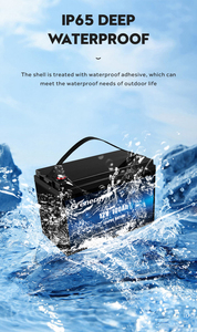 Smart APP 12V Lifepo4 Batería Impermeable 12,8 V 100Ah Lifepo4 Batería 150Ah 200Ah 300Ah RV Carrito de golf Baterías de iones de litio - Product Image 4