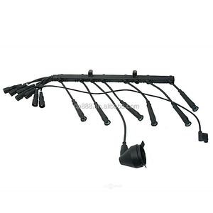¡Nuevo! Juego de cables de bujía para <span class=keywords><strong>BMW</strong></span>, 325, 360-W/LOOM, 12121720529, 12121714154, 12121710664, 0986356323 - Product Image 1