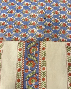 Hermosa Tela con Estampado de Arte Indio, Impresa a Mano, 100% Algodón, Decoración para el Hogar, Mejor Precio - Product Image 5