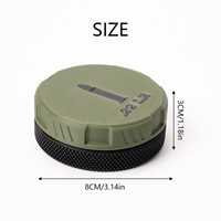 Boîte à munitions .22 Long personnalisée |   Étui compact pour 25 balles rondes pour le stand de tir et le tir en plein air