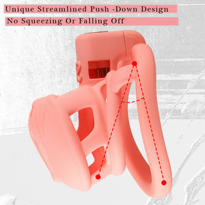 AIERSHA Candado <span class=keywords><strong>de</strong></span> Castidad para Pene, Juguetes Sexuales, Juegos <span class=keywords><strong>de</strong></span> Castidad, Candado Masculino BDSM con Control por Llave, Entrenamiento <span class=keywords><strong>de</strong></span> Castidad para Adultos, Disciplina Sexual - Product Image 2