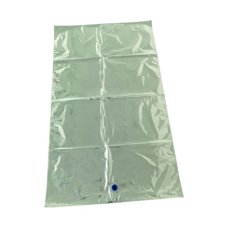 220L saco asséptico folha de alumínio saco na caixa 220L saco plástico recipiente com tampa da válvula asséptica