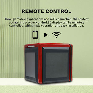 Caja de Reparto de Comida con Pantalla LED de 3 Lados, Impermeable IP65, con Control 4G, GPS y WiFi para Motocicletas - Product Image 5