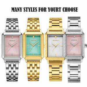 Montres à quartz pour femmes de luxe tendance 2025, boîtier et bracelet en acier inoxydable 316l, Montre Femme Acier Inoxydable - Product Image 4