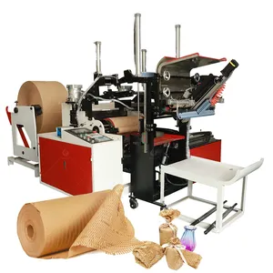 Full Automatic Honeycomb Wrapping Paper Roll Forming Machine