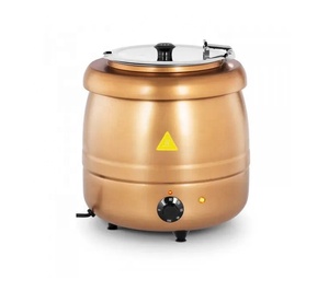 Scaldavivande Elettrico Commerciale <span class=keywords><strong>Nero</strong></span> da 10L in Acciaio Inox di Grado Alimentare Jasonlon per Buffet - Product Image 3