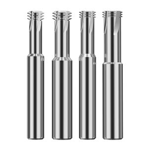 Strumenti di fresatura a tre denti di carburo solido Arden fresa per l'estremità di alluminio fresatrice applicabile ghisa di rame ML129000 - Product Image 2