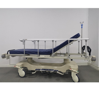 Roue pivotante médicale de 200 mm à frein central robuste, blocage total, 8 pouces