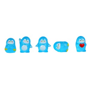 Lanshuo Mini <b>Penguin</b> Resin Pendant Cartoon Keychain DIY Jewelry Gift Unisex - Product Image 3