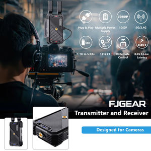 Transmisor y Receptor de Video Inalámbrico con Batería, Full <span class=keywords><strong>HD</strong></span> 1080P, Alcance de 400M/1312FT para Transmisión en Vivo con Cámara y Eventos al Aire Libre - Product Image 5