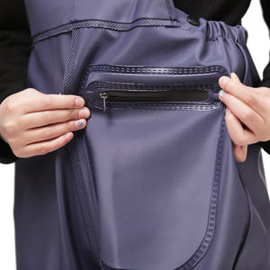 Ensemble <span class=keywords><strong>de</strong></span> waders <span class=keywords><strong>en</strong></span> PVC pour enfant avec bottes imperméables antidérapantes pour la pêche, les jours <span class=keywords><strong>de</strong></span> pluie, les activités <span class=keywords><strong>de</strong></span> plein air, la <span class=keywords><strong>chasse</strong></span>, personnalisation OEM - Product Image 3