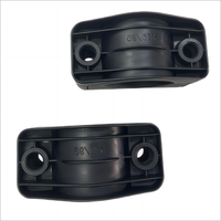 DUWAI K160-230 Serre-câble en nylon PA en forme de C pour appareillage électrique, support de conduit durable, fabriqué en Chine