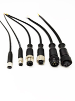 Câble Connecteur Aviation M15 Étanche IP67 en Acier Inoxydable, 4 Broches, Noyau en Cuivre, Mâle-Femelle, pour Capteur de Puissance